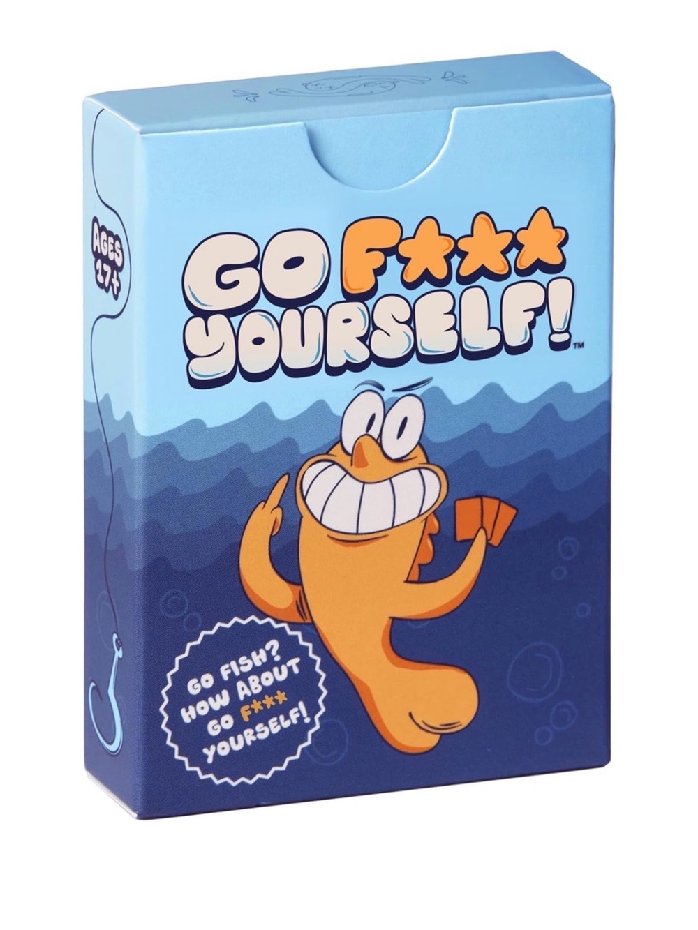 Go F*** Yourself! Card Game - Blue and Orange